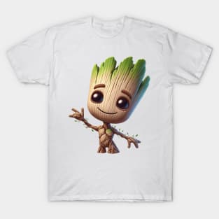 baby groot illustration T-Shirt